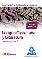 LENGUA CASTELLANA Y LITERATURA SECUNDARIA TEMARIO 3