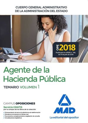 AGENTES DE LA HACIENDA PÚBLICA CUERPO GENERAL ADMINISTRATIVO DE LA ADMINISTRACIÓ