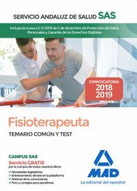 FISIOTERAPEUTA DEL SERVICIO ANDALUZ DE SALUD. TEMARIO COMÚN Y TEST