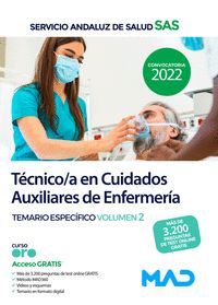 TEMARIO 2 ESPECIFICO TECNICO/A CUIDADOS AUXILIARES ENFERMERIA 2022 SAS