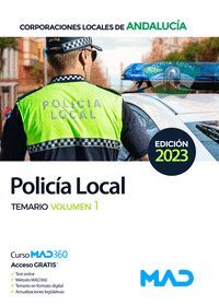 POLICÍA LOCAL DE ANDALUCÍA. TEMARIO VOLUMEN 1