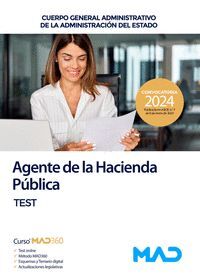 AGENTE DE LA HACIENDA PÚBLICA TEST 2024 CUERPO GENERAL ADMINISTRATIVO DE LA ADMINISTRACION DEL ESTADO