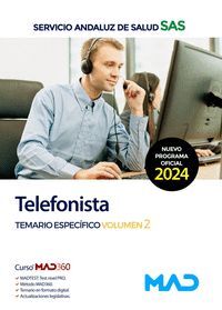 TELEFONISTA ESPECIFICO VOL 2 SAS (2025)