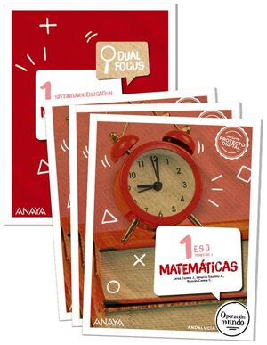 MATEMÁTICAS 1 ESO (TRIMESTRES + DUAL FOCUS) 2024