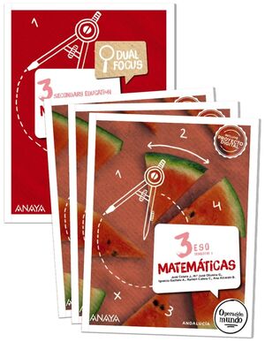 MATEMÁTICAS 3 ESO (TRIMESTRES + DUAL FOCUS) 2024