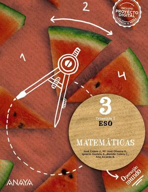 MATEMÁTICAS 3 ESO TRIMESTRES 2024