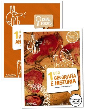GEOGRAFÍA E HISTORIA 1ESO + DUAL FOCUS MONOVOLUMEN 2024