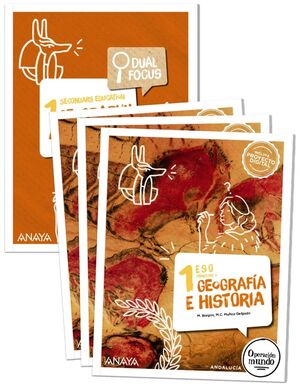 GEOGRAFÍA E HISTORIA 1 ESO (TRIMESTRES + DUAL FOCUS)