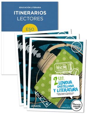 LENGUA Y LITERATURA 2 ESO (TRIMESTRES + ITINERARIOS LECTORES) 2024