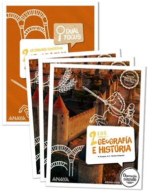 GEOGRAFÍA E HISTORIA 2 ESO (TRIMESTRES + DUAL FOCUS) 2024