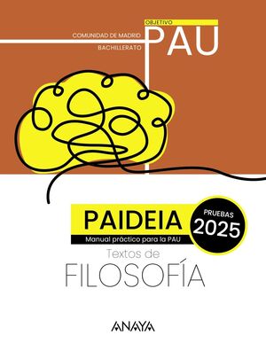 PAIDEIA. TEXTOS DE FILOSOFÍA PARA LA PAU. MADRID