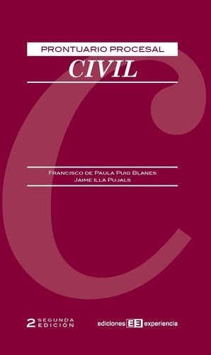 PRONTUARIO PROCESAL CIVIL
