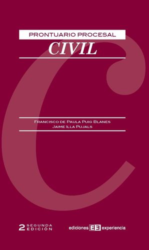 PRONTUARIO PROCESAL CIVIL