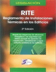 RITE, REGLAMENTO INSTALACIONES TÉRMICAS EN LOS EDIFICIOS