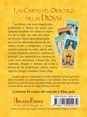 LAS CARTAS DEL ORACULO DE LAS DIOSAS