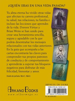 CARTAS ORACULO DE LAS VIDAS PASADAS (LIBRO Y 44 CARTAS ORACULO)