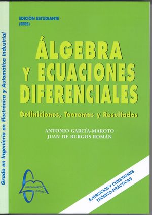 ÁLGEBRA Y ECUACIONES DIFERENCIALES