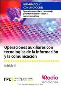 OPERACIONES AUXILIARES CON TECNOLOGIAS DE LA INFORMACION Y LA