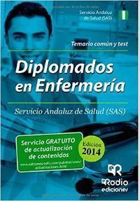 DIPLOMADOS EN ENFERMERIA SAS. TEMARIO COMUN Y TEST