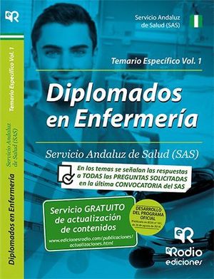 DIPLOMADOS EN ENFERMERIA TEMARIO ESPECIFICO 1 SAS 2014