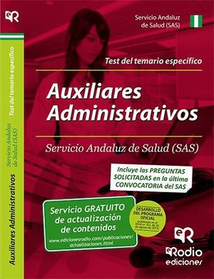 AUXILIARES ADMINISTRATIVOS SAS TEST TEMARIO ESPECIFICO