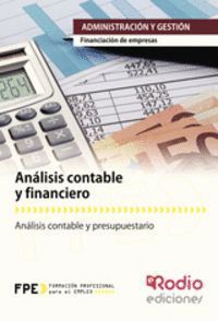 ANALISIS CONTABLE Y FINANCIERO ADMINISTRACION Y GESTION