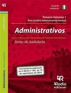ADMINISTRATIVOS JUNTA DE ANDALUCIA TEMARIO 1