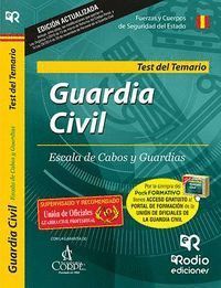 GUARDIA CIVIL. TEST DEL TEMARIO ESCALA DE CABOS Y GUARDIAS