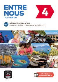 ENTRE NOUS 4. LIVRE DE L'ELEVE + CAHIER D'ACTIVITES + CD