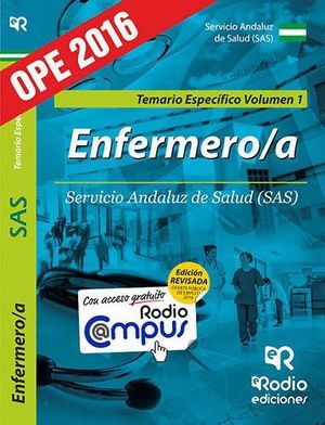 ENFERMERO/A DEL SAS. TEMARIO ESPECÍFICO. VOL. 1