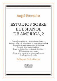 ESTUDIOS SOBRE EL ESPAÑOL DE AMÉRICA 2