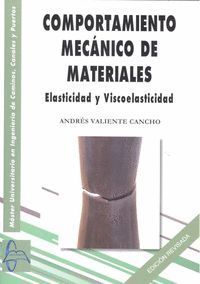 COMPORTAMIENTO MECANICO DE MATERIALES