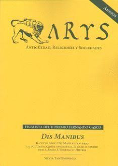 ANEJOS ARYS ANTIGÜEDAD, RELIGIONES Y SOCIEDADES