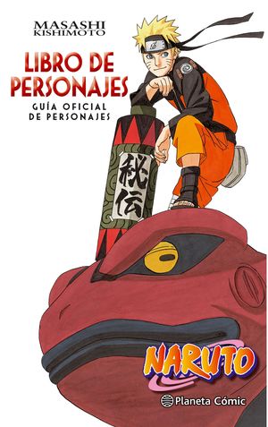 NARUTO GUÍA LIBRO DE PERSONAJES