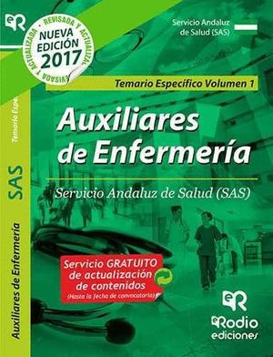 AUXILIARES DE ENFERMERIA DEL SAS. TEMARIO ESPECIFICO 1