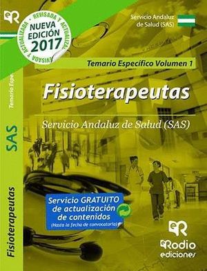 FISIOTERAPEUTAS DEL SAS. TEMARIO ESPECIFICO. VOL 1.