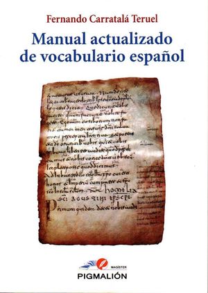 MANUAL ACTUALIZADO DE VOCABULARIO ESPAÑOL