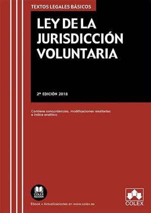 LEY DE LA JURISDICCIÓN VOLUNTARIA (2018)