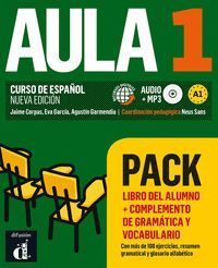 AULA 1 PACK LIBRO + COMPLEMENTO DE GRAMÁTICA Y VOCABULARIO