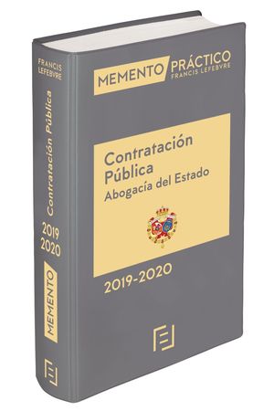 MEMENTO CONTRATACIÓN PÚBLICA (ABOGACÍA DEL ESTADO) 2019-2020