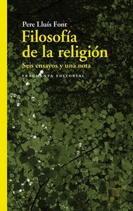 FILOSOFÍA DE LA RELIGIÓN