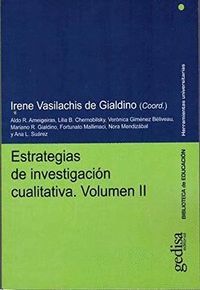 ESTRATEGIAS DE INVESTIGACION CUALITATIVA VOL. 2