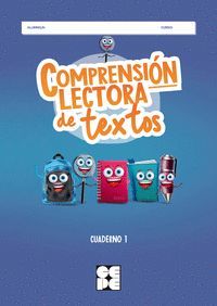 COMPRENSION LECTORA DE TEXTOS CUADERNO 1