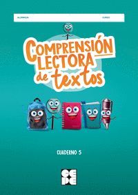 COMPRENSION LECTORA DE TEXTOS CUADERNO 5