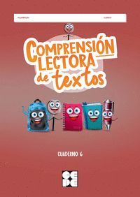 COMPRENSION LECTORA DE TEXTOS CUADERNO 6