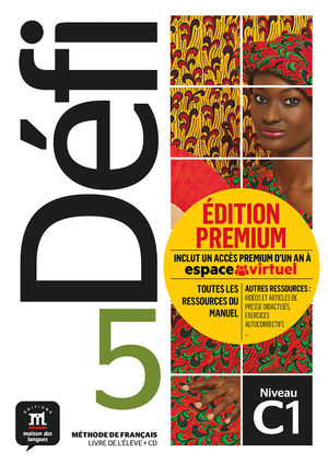 DÉFI 5 PREMIUM (C1) LIVRE DE L'ÉLÈVE + CD