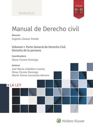 MANUAL DE DERECHO CIVIL VOL. I