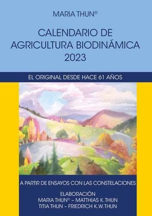 CALENDARIO DE AGRICULTURA BIODINAMICA 2023