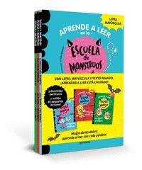 PACK APRENDER A LEER EN LA ESCUELA DE MONSTRUOS (3 LIBROS))