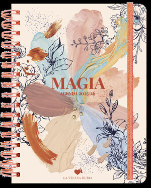 AGENDA ESCOLAR SEMANA VISTA 2025-2026 MAGIA SEMANAL (ESPIRAL)